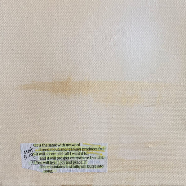 Isaiah 55:11-12 Gold Stripe - Image 2