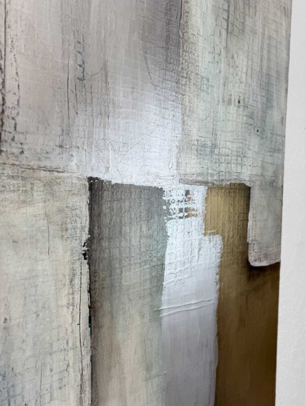 48x60 grey / silver / bronze honeycomb - Image 2
